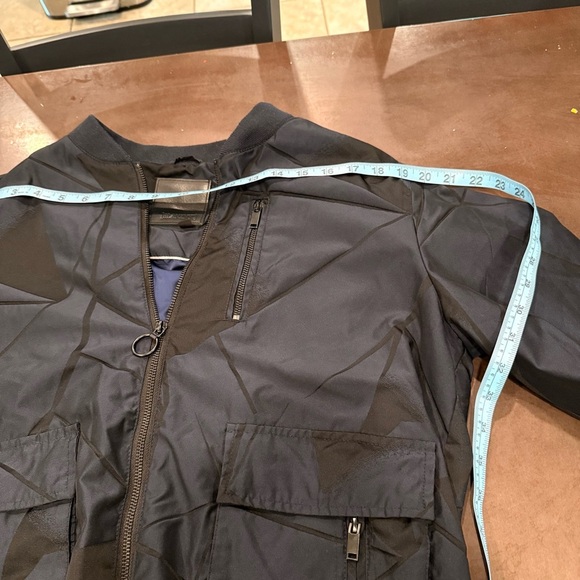 Blank NYC Black Geometric Bomber Jacket - Picture 9 of 14